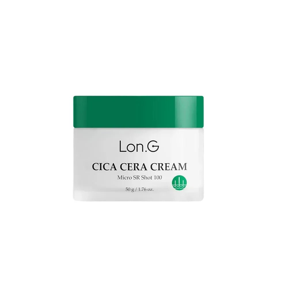 Lon.G Cica Cera Cream Micro SR Shot - Barrière Herstellend Ceramide - HallyuSkincare