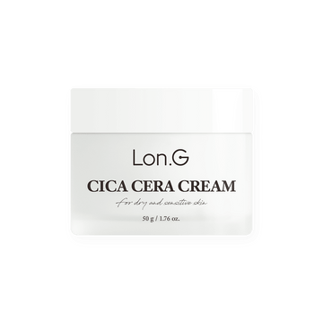Lon.G Cica Ceramide Cream — Siliconenvrije Crème met Centella als Eerste Ingrediënt - HallyuSkincare