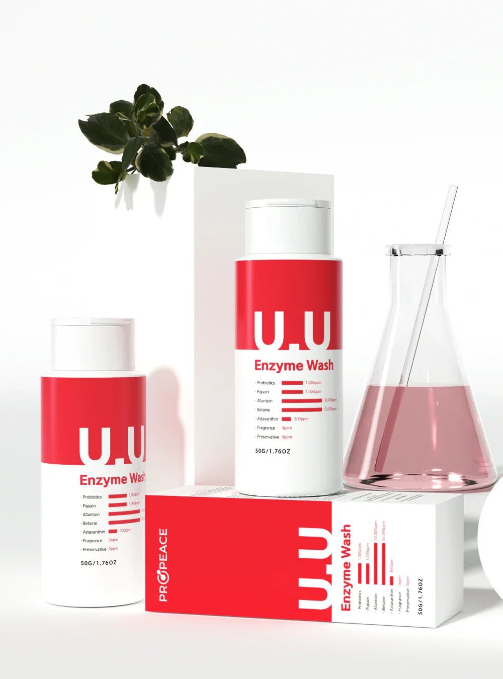 Lon.G Enzyme Wash - Zachte Enzym Reiniger met Probiotica pH 5.9 - HallyuSkincare