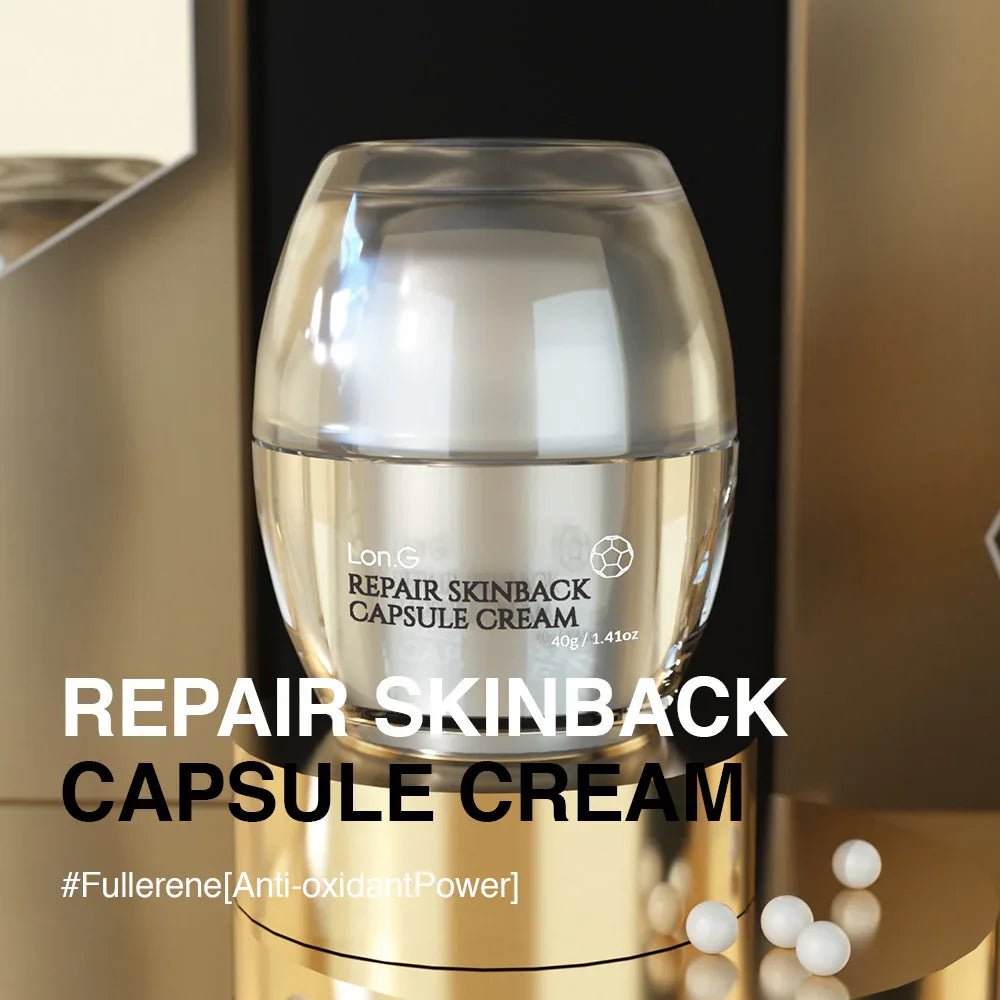Lon.G Repair Skinback Capsule Cream - Anti - Aging Crème met Fullereen - HallyuSkincare