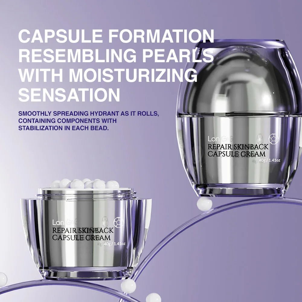 Lon.G Repair Skinback Capsule Cream - Anti - Aging Crème met Fullereen - HallyuSkincare