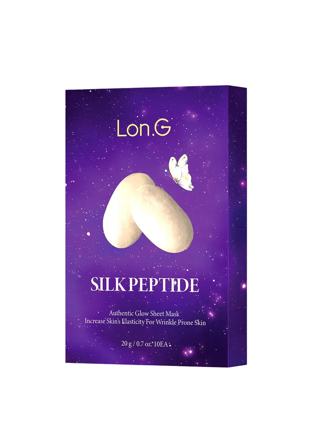 Lon.G Silk Peptide Gezichtsmasker - Verstevigend met Panthenol & Ceramide NP - HallyuSkincare