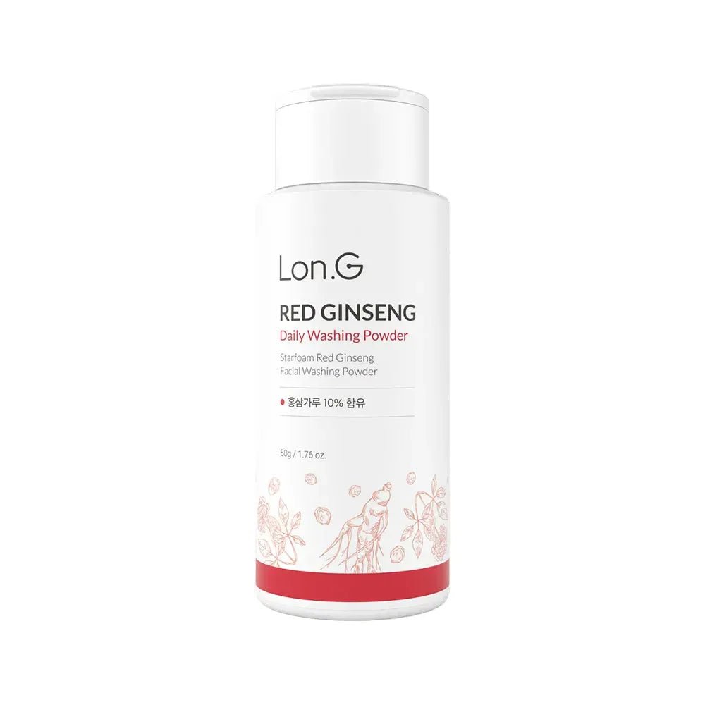 Lon.G Starfoam Red Ginseng - Anti - Aging Poeder Reiniger met Probiotica - HallyuSkincare