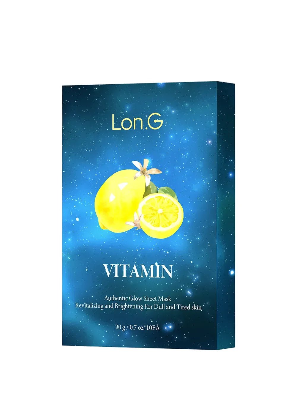 Lon.G Vitamin Sheet Mask - Niacinamide Verhelderend Vegan Gezichtsmasker - HallyuSkincare